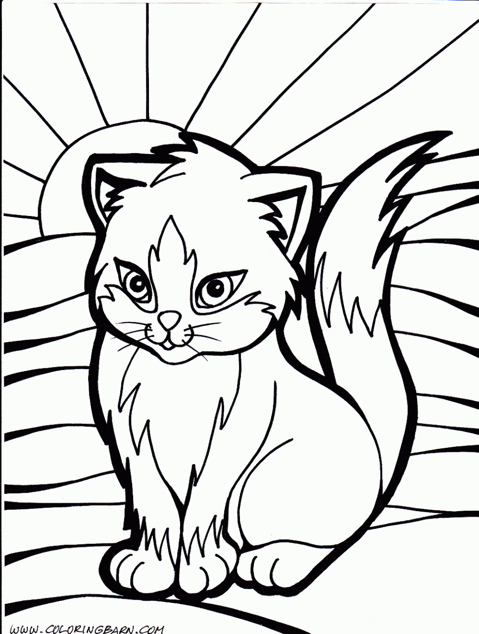 Cat Coloring Pages Online