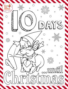 The Elf On The Shelf Coloring Pages blogdalimoa