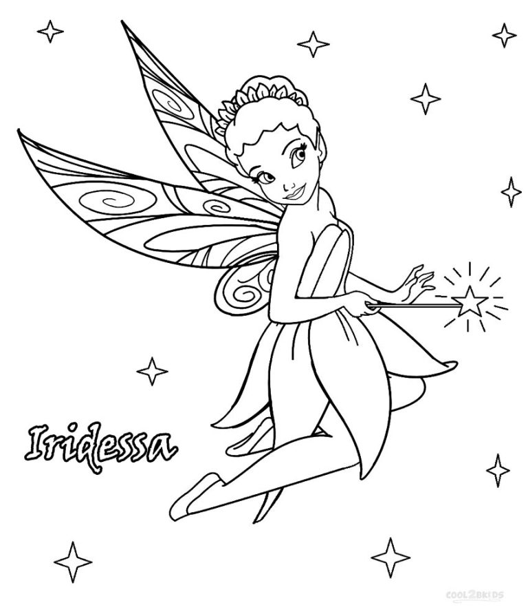 Fairy Coloring Pages Disney