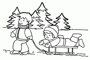 Winter Season Coloring Pages Crafts and Worksheets for Preschool