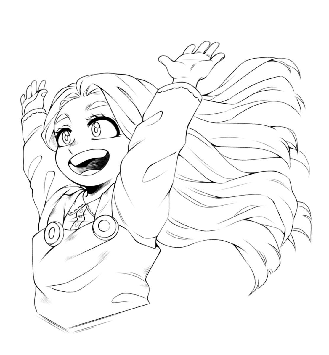 Mha Coloring Pages Eri