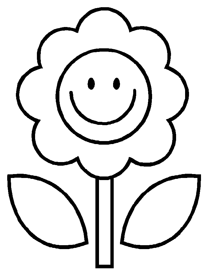 Simple Coloring Pages For Toddlers