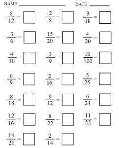 The 5W iClassroom Equivalent Fractions