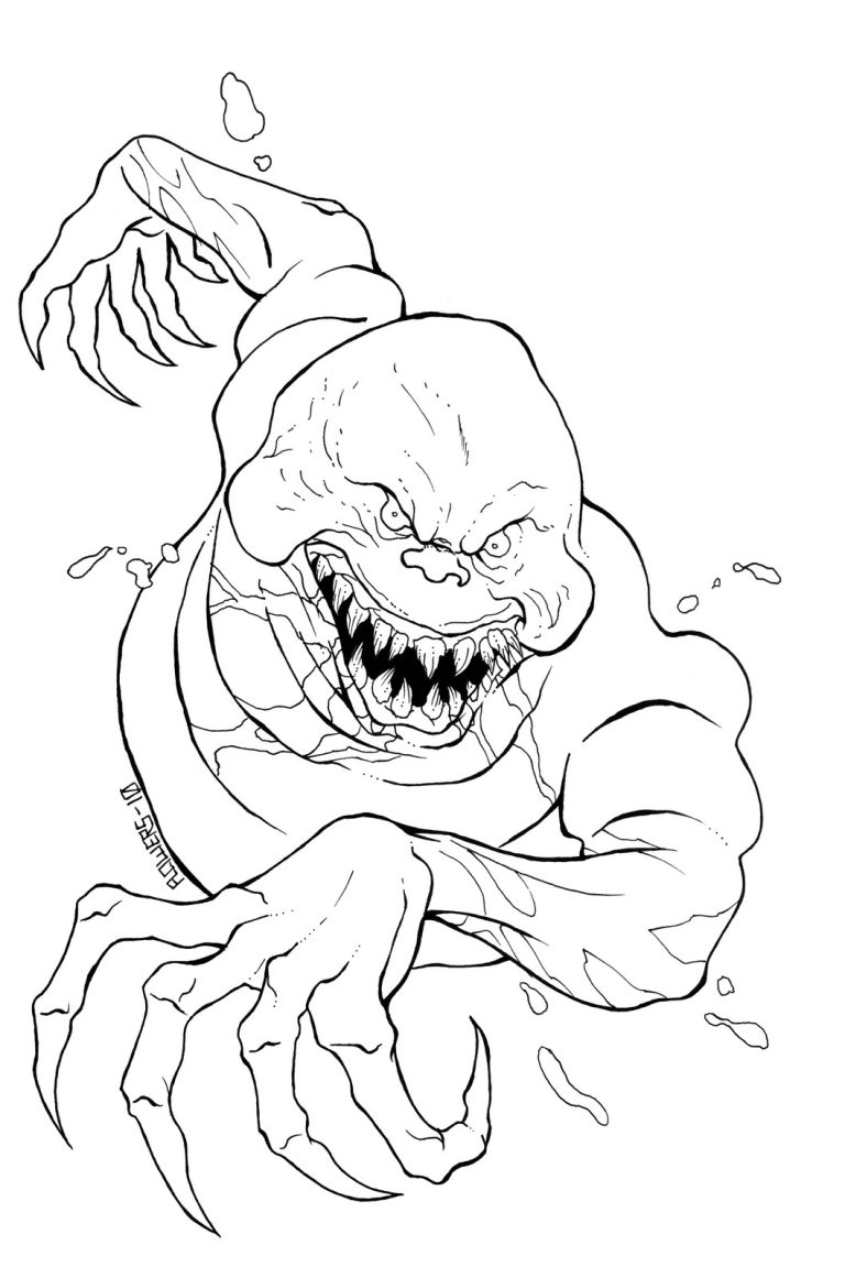 Halloween Coloring Pages Scary