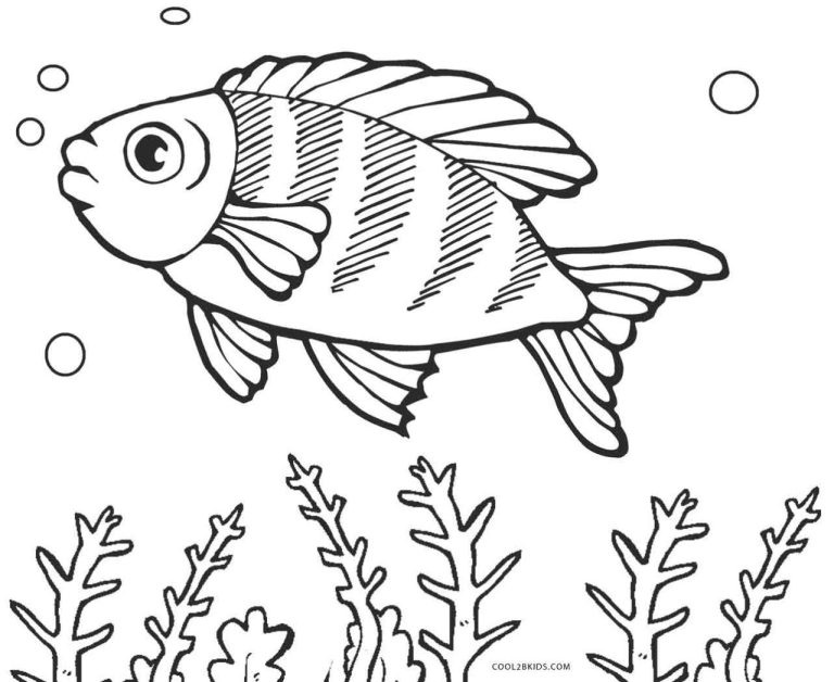 Coloring Book Fish Images