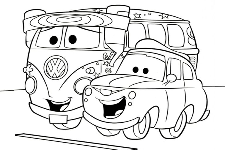 Toddler Coloring Pages Cars