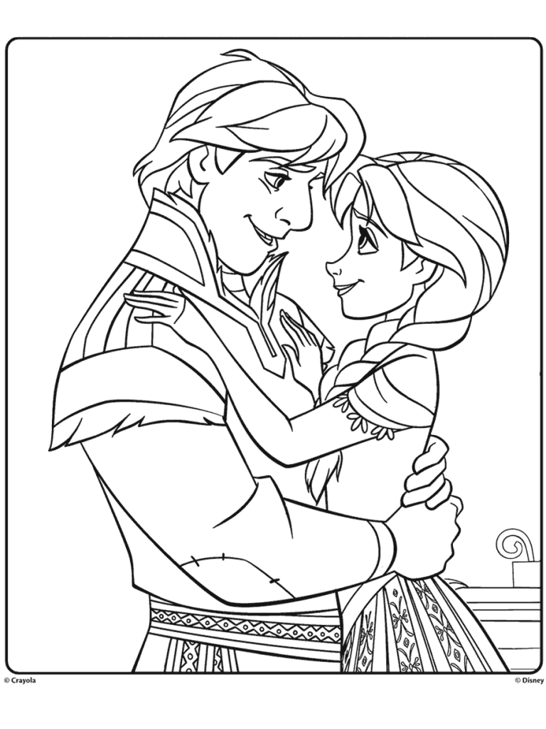 Frozen Coloring Pages Crayola
