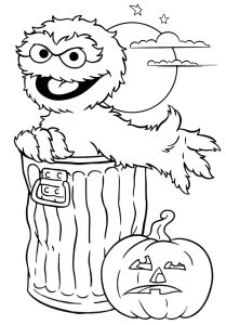 24 Free Halloween Coloring Pages for Kids Honey + Lime