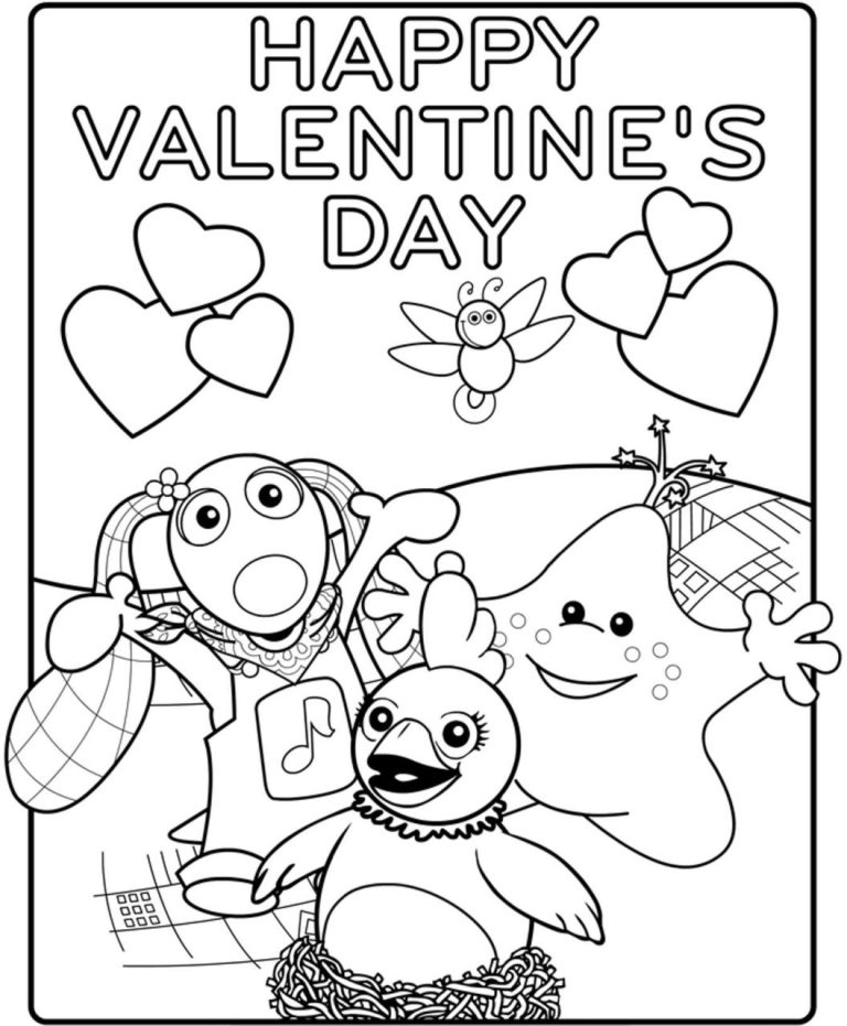 Valentine's Day Coloring Pages Printable