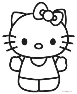 Free Printable Hello Kitty Coloring Pages For Pages Cool2bKids