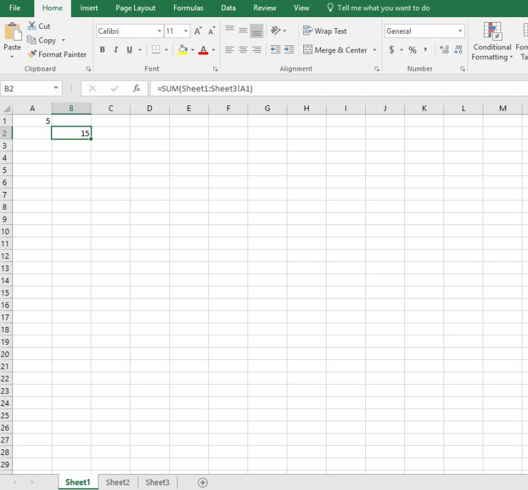 How To Count Cells Across Multiple Spreadsheets