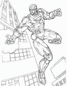 Iron Man Coloring Lesson Coloring Pages for Kids Coloring Lesson