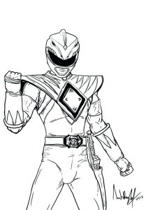 Coloring Pages Tremendous Red Power Ranger Coloring Page Photo