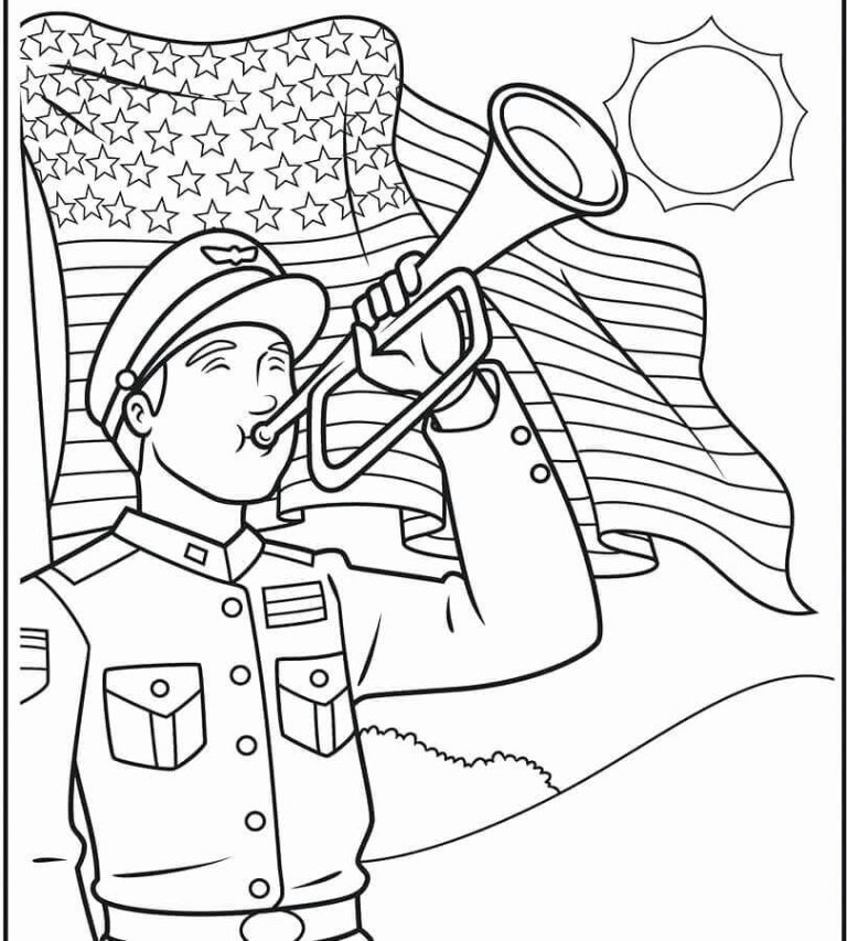 Free Color Pages For Memorial Day