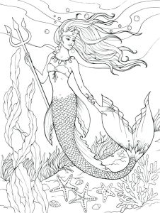 Mermaid Coloring Pages coloring.rocks!