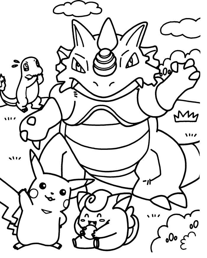 Pokemon Coloring Pages Pdf Coloring Home