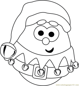 Minion Santa Coloring Page for Kids Free Christmas Cartoons Printable