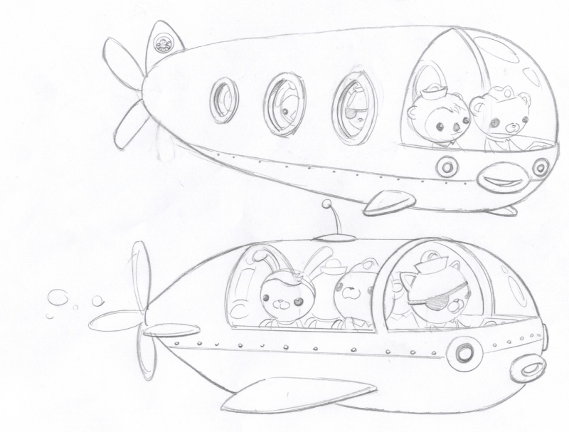 Octonauts Coloring Pages Gup X