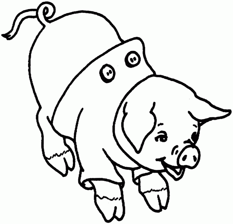 Pig Coloring Pages Printable