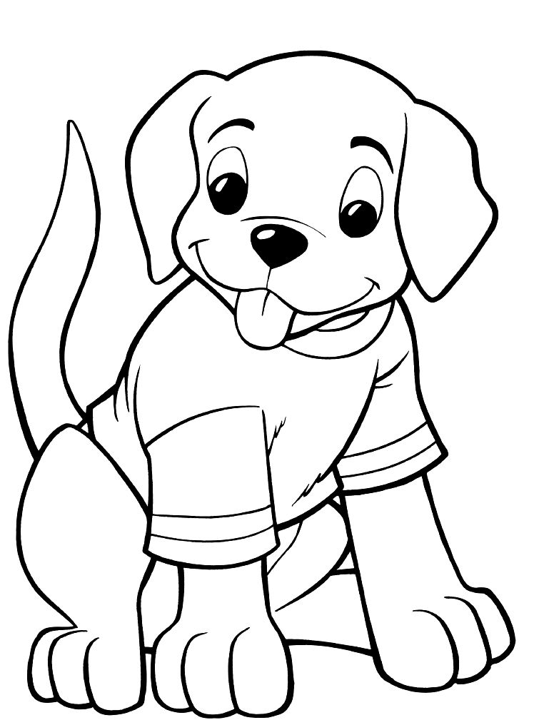 Coloring Pages Dog Printable