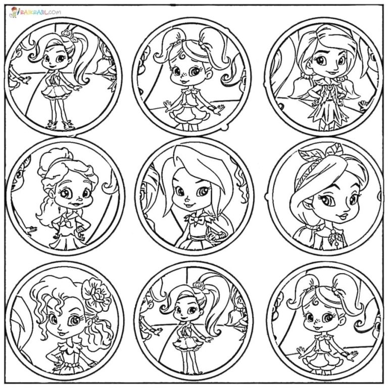 Coloring Pages Rainbow Rangers