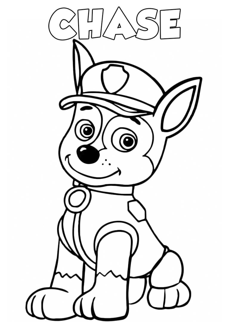 Paw Patrol Color Pages