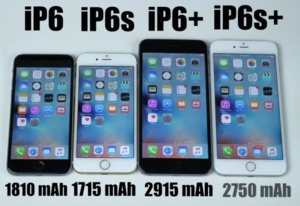 iPhone 6s Battery Test Against iPhone 6, 6s Plus and 6 Plus