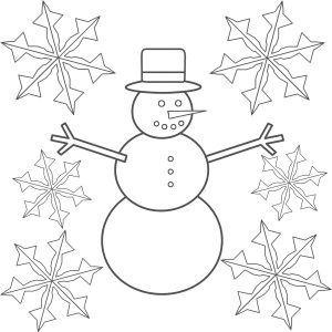 Free Printable Snowflake Coloring Pages For Kids