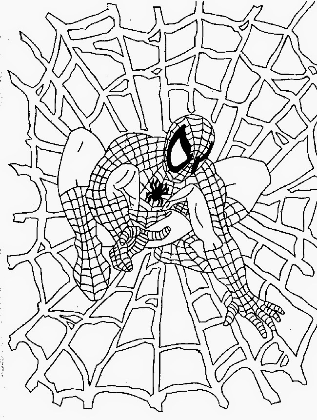 Spider Man Coloring Pages Free