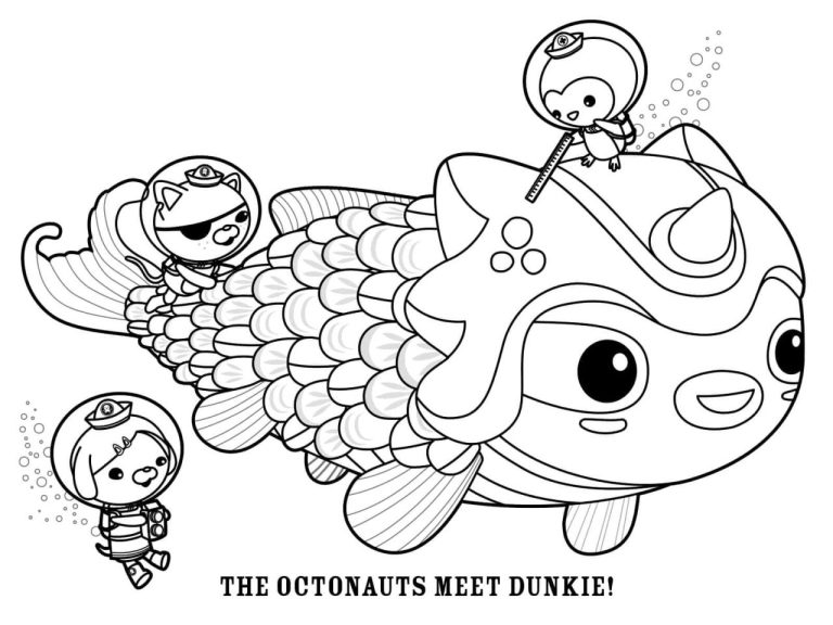 Octonauts Coloring Pages Tunip