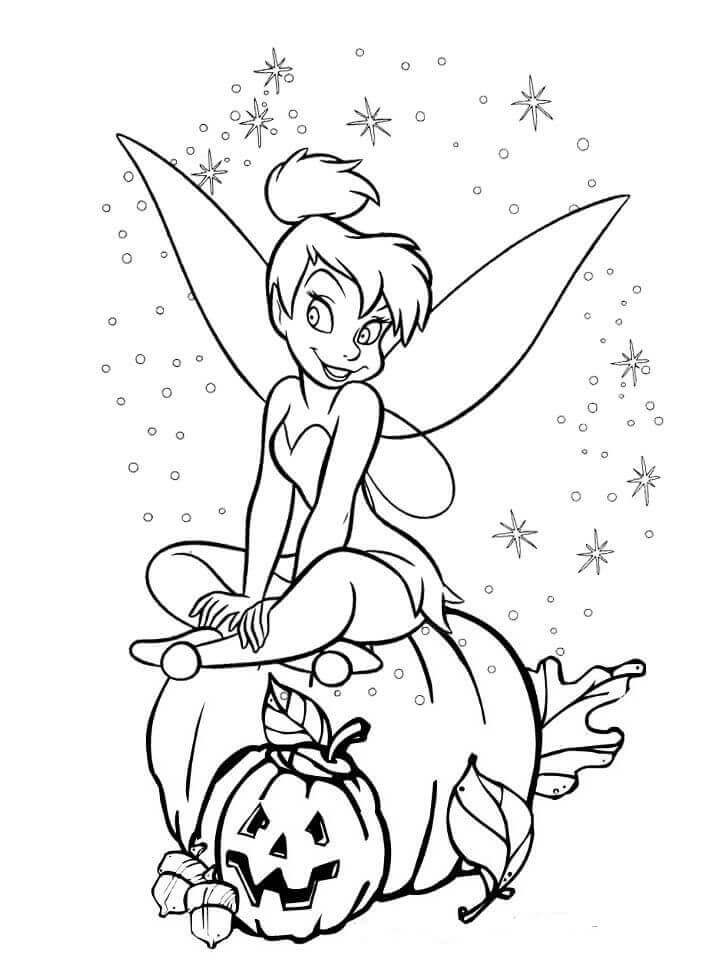 30 Free Printable Disney Halloween Coloring Pages