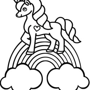 The 15 Minute Unicorn Coloring Page For Kids Mitraland