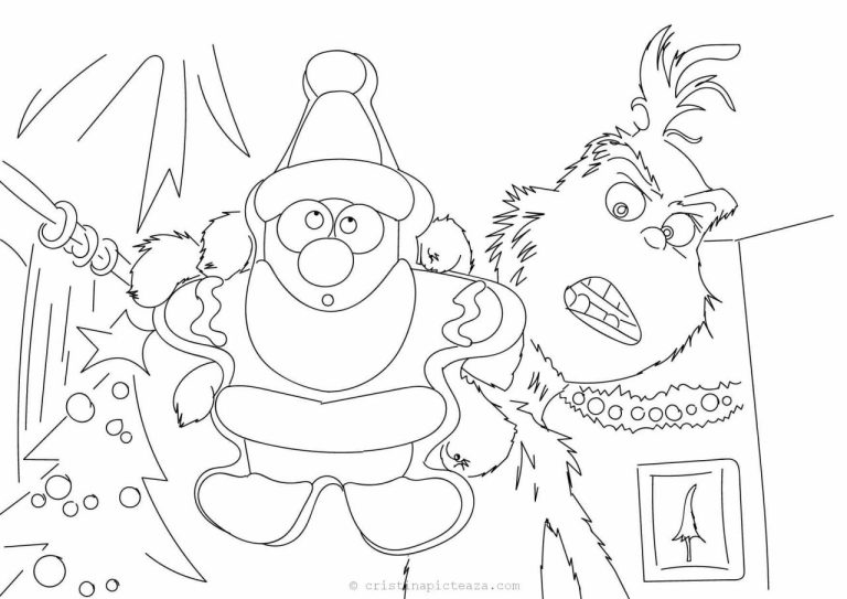 Max The Grinch Coloring Pages