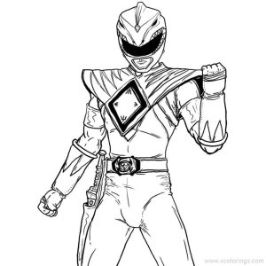 Power Rangers Dino Charge Coloring Pages Red Ranger