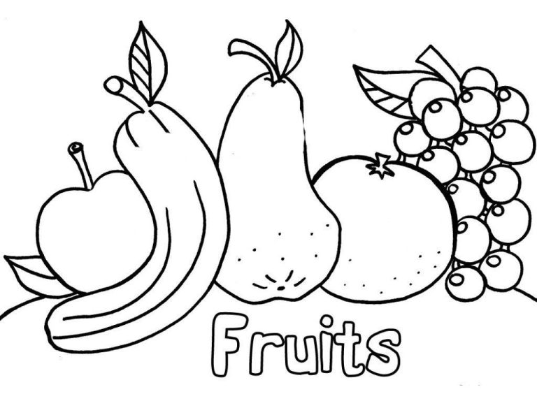 Coloring Pictures For Kids/ Printable Pdf