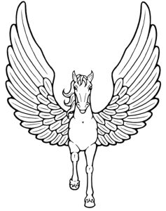Easy Unicorn Coloring Pages Printable Kids Colouring Pages Coloring