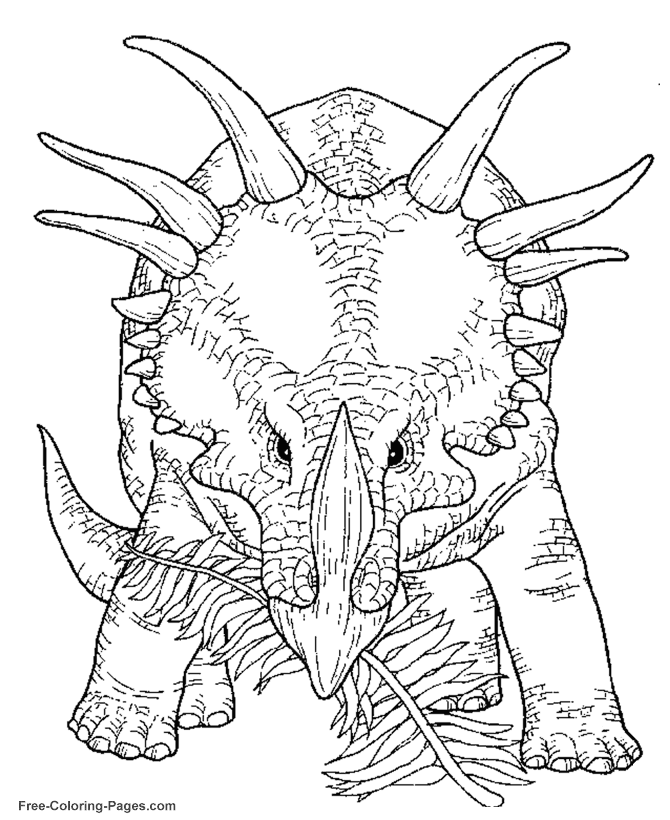 Coloring Pages Dinosaur King