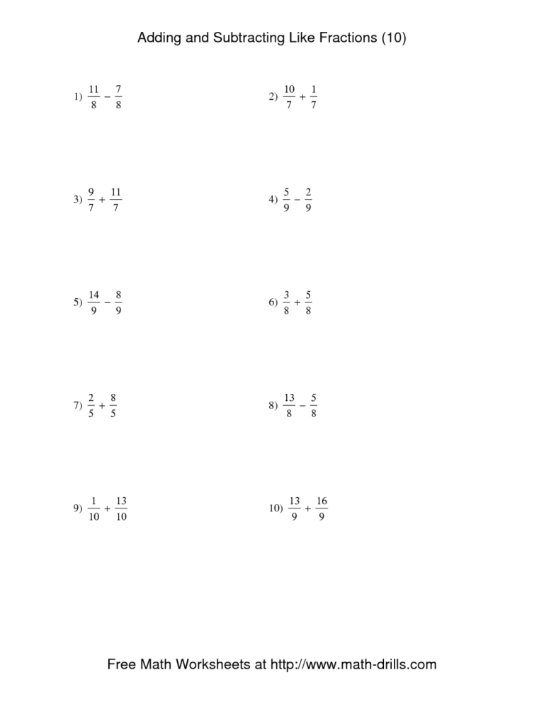 Adding And Subtracting Integers Worksheets Kuta Software