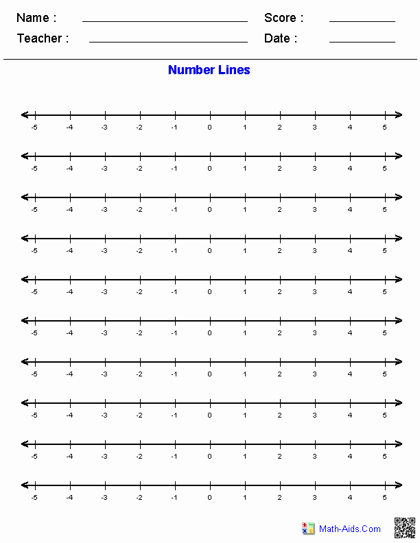 Adding And Subtracting Rational Numbers Worksheet 7Th Grade Pdf