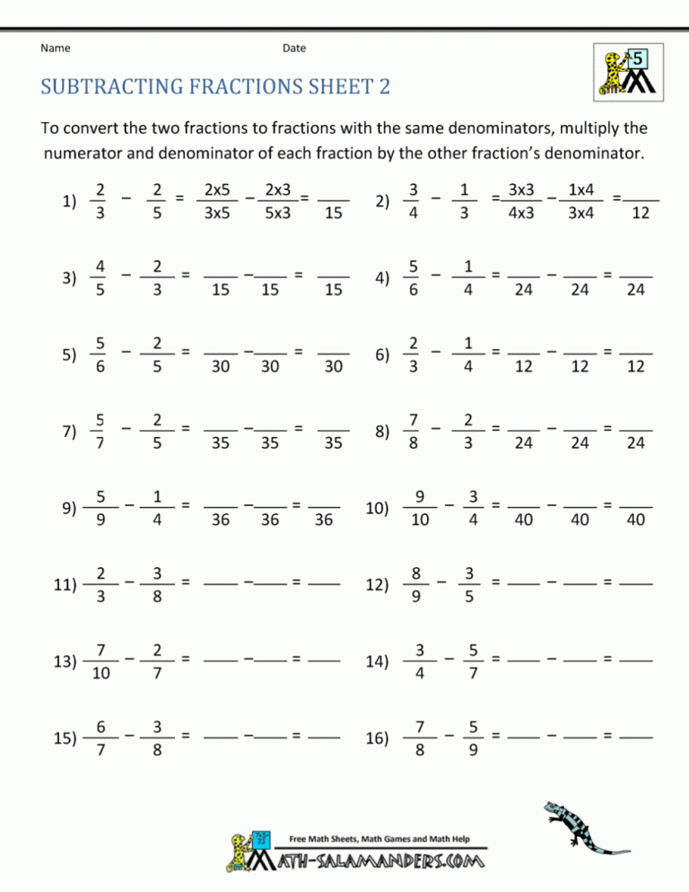 Dividing Fractions By Whole Numbers Worksheet Ks3