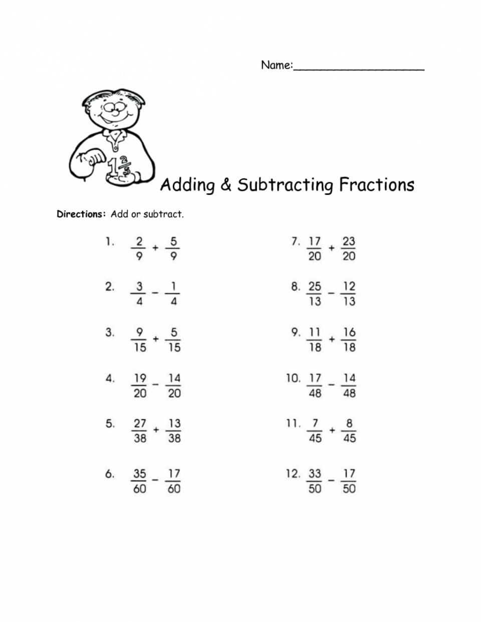 Worksheets Fractions Multiplication And Division