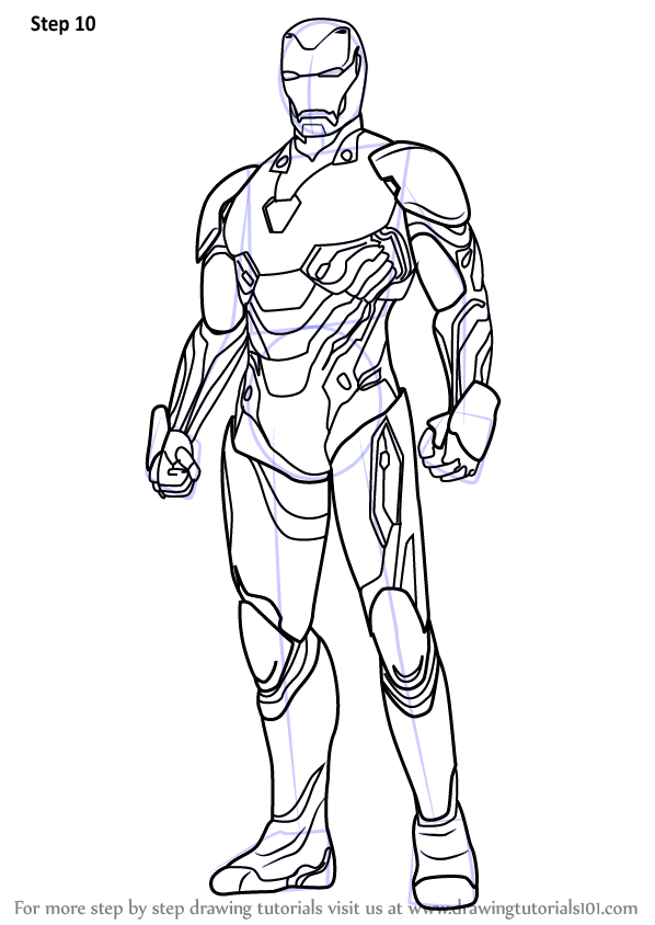 Iron Man Coloring Pages Mark 85