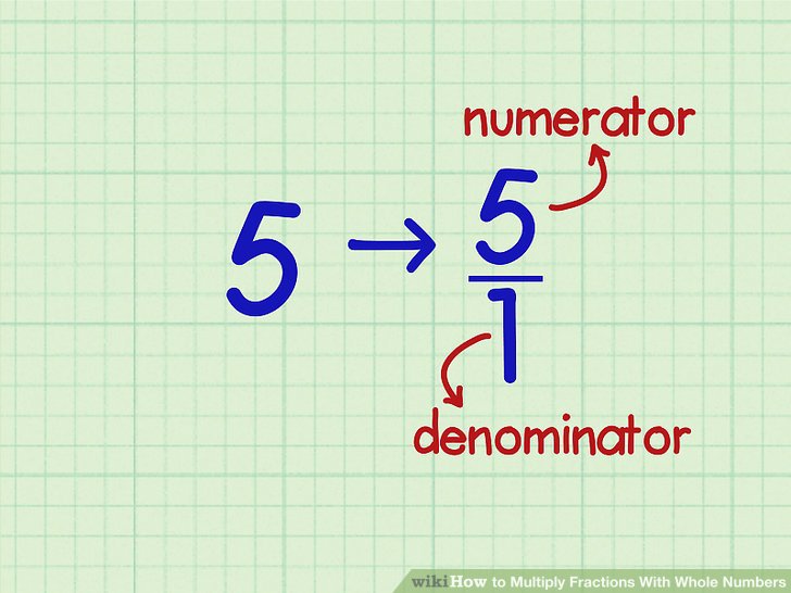 How To Multiply Two Whole Numbers With Fractions