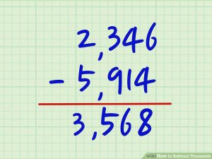 3 Ways to Subtract Thousands wikiHow