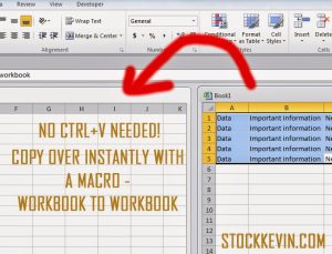 Excel Tip 15 Macro to Pull Information from One Excel Workbook into