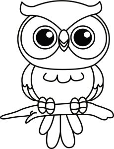 ಌ‿ ⁀ᎧᏇℓs‿ ⁀ಌ Owl coloring pages, Owl drawing simple, Coloring books