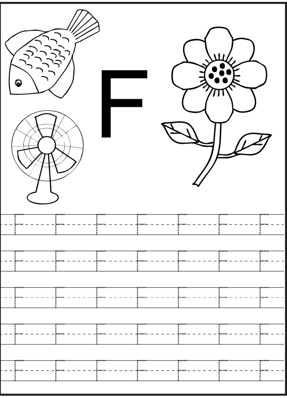 Free Printable Letter F Worksheets For Preschoolers