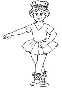 Pin by ColorLuna on coloring page in 2021 Coloring pages, Ballerina