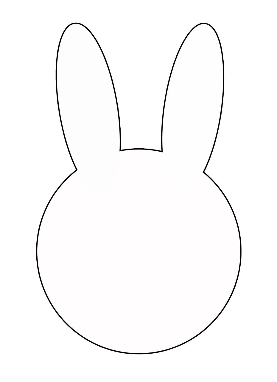 Coloring Pages Bunny Face