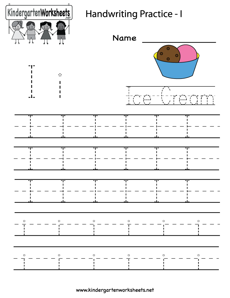 Free Printable Letter I Worksheets For Kindergarten